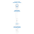 Маленькое фото товара - Динамометрический ключ серии EXACT 3/4 100-600 Hм KING TONY 34662-1DG. Вариант №3