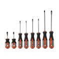 Маленькое фото товара - Набор отверток стержневых ROUND GRIP, 8пр. OMBRA 975008 Код 055289. Вариант №1