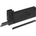 Маленькое фото товара - Лезвия сегментированные BLACK MAX 9x80x0,38мм 13сегментов 10шт OLFA OL-ABB-10B. Вариант №4