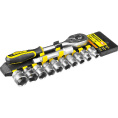 Маленькое фото товара - Набор STANDARD 1/2&amp;amp;quot;, 12 предметов STAYER 27750-H12. Вариант №2