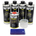 Маленькое фото товара - Защитное покрытие RAPTOR 2K повышенной прочности черное с отвердителем 4+1л U-POL RLB/S4. Вариант №1