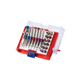 Маленькое фото товара - Набор вставок (бит) 1/4 , TORX, HEX, PZ, PH, SLOT, 19пр. МАСТАК 058-10019C. Вариант №1