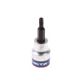 Маленькое фото товара - Насадка (бита) торцевая 3/8 , TORX, T20, L = 50мм, с отверстием KING TONY 302720. Вариант №1