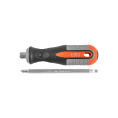 Маленькое фото товара - Отвертка стержневая двусторонняя ROUND GRIP, РН1,SL5x100мм OMBRA 755110 Код 055774. Вариант №2