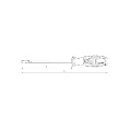 Маленькое фото товара - Отвертка стержневая шлицевая, SL5х38мм Thorvik SDL5038 Код 052144. Вариант №3