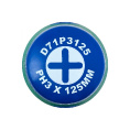 Маленькое фото товара - Отвертка стержневая крестовая ANTI-SLIP GRIP, PH3x125мм JONNESWAY D71P3125 Код 046109. Вариант №2