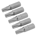 Маленькое фото товара - Набор вставок (бит) торцевых 1/4 Torx T25 25мм 5пр. TOLSEN TT20277. Вариант №1