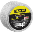 Маленькое фото товара - Самоклеящаяся серпянка 3х3мм 5смх20м FIBER-Tape STAYER 1246-05-20_z01. Вариант №1