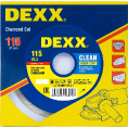 Маленькое фото товара - Сплошной алмазный диск 5х1.7мм) (22.2мм 115мм Clean Aqua Cut DEXX 36703-115_z01. Вариант №2