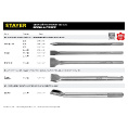 Маленькое фото товара - Пикообразное зубило SDS-max 600мм Gorilla Force STAYER 29391-00-600. Вариант №2