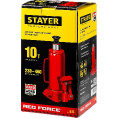 Маленькое фото товара - Бутылочный гидравлический домкрат 230 - 460мм 10 т RED FORCE STAYER 43160-10_z01. Вариант №2
