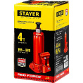 Маленькое фото товара - Бутылочный гидравлический домкрат 195 - 380мм 4 т RED FORCE STAYER 43160-4_z01. Вариант №2