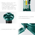Маленькое фото товара - Бутылочный гидравлический домкрат 158 - 308мм 2 т KRAFT-LIFT KRAFTOOL 43462-2_z01. Вариант №4