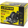 Маленькое фото товара - Ручная барабанная тросовая лебедка 8м 0.9 т MAXPull STAYER 43112-0.9. Вариант №2