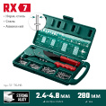 Маленькое фото товара - Литой поворотный заклепочник 2.4 - 4.8мм 360 RX-7 KRAFTOOL 31176-H6_z01. Вариант №2