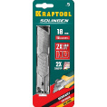 Маленькое фото товара - Сегментированные лезвия 5шт 18мм KRAFTOOL 09606-18-S5_z02. Вариант №2