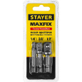 Маленькое фото товара - Адаптеры для торцовых головок 3шт 50мм Maxfix STAYER 26656-H3. Вариант №2