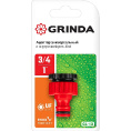 Маленькое фото товара - Адаптер универсальный с внутренней резьбой 3/4x1 GI-1X GRINDA 8-426306_z01. Вариант №1