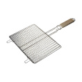 Маленькое фото товара - Плоская решетка-гриль нержавеющая сталь 300х225мм Barbecue GRINDA 424733. Вариант №1