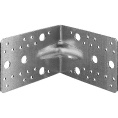 Маленькое фото товара - Усиленный крепежный уголок цинк 90x130x130x2.5мм УКУ-2.5 ЗУБР 31011-130. Вариант №1