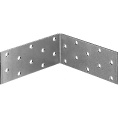 Маленькое фото товара - Равносторонний крепежный уголок цинк 40x100x100x2мм УКР-2.0 ЗУБР 310206-040-100. Вариант №1