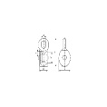 Маленькое фото товара - Одинарный блок 8шт 7x25мм ЗУБР 4-304585-25. Вариант №2