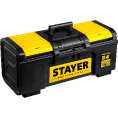 Маленькое фото товара - Пластиковый ящик для инструментов 590х270х255 TOOLBOX-24 STAYER 38167-24. Вариант №1
