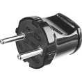 Маленькое фото товара - Прямая вилка 1300Вт черная 6 А/220 В MAXElectro STAYER 55150-B. Вариант №1