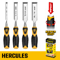 Маленькое фото товара - Набор стамесок-долот 4 предм Hercules STAYER 18205-H4. Вариант №3