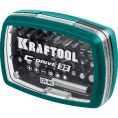 Маленькое фото товара - Набор многофункциональных бит 32шт C-Drive 32 KRAFTOOL 26067-H32. Вариант №3