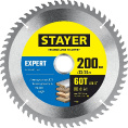 Маленькое фото товара - Пильный диск по дереву точный рез 60Т 200x32/30мм Expert STAYER 3682-200-32-60_z01. Вариант №1