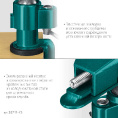 Маленькое фото товара - Шарнирно-поворотные тиски 75мм Precision KRAFTOOL 32711-75. Вариант №4