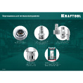 Маленькое фото товара - Штуцер БРС с наружней резьбой 1/4 KRAFTOOL 06592-1/4. Вариант №2