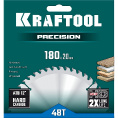 Маленькое фото товара - Пильный диск по дереву 48Т 180х20мм Precision KRAFTOOL 36952-180-20. Вариант №2