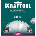 Маленькое фото товара - Пильный диск по алюминию 100Т 305х30мм Multi Material KRAFTOOL 36953-305-30. Вариант №2