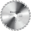 Маленькое фото товара - Пильный диск по дереву 32Т 300х30мм Fast KRAFTOOL 36950-300-30. Вариант №1