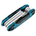 Маленькое фото товара - Набор ключей имбусовых Tamper-Torx складные 8шт CrV Gross 16413. Вариант №4