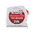 Маленькое фото товара - Рулетка Chrom,2м*13мм хромированный корпус Matrix 31032. Вариант №1