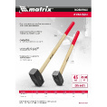 Маленькое фото товара - Кувалда 7000 г кованая головка 900мм Matrix 11037. Вариант №5