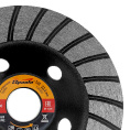 Маленькое фото товара - Чашка алмазная зачистная 125мм Turbo Sparta 729955. Вариант №4