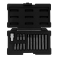 Маленькое фото товара - Набор бит TORX хвостовик-шестигранник 10мм CrV 15пр. Stels 11315. Вариант №2