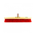 Маленькое фото товара - Щетка строительная 400мм 5 рядов жесткая щетина железная тулейка без черенка Сибртех 84621. Вариант №2