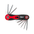Маленькое фото товара - Набор ключей TORX НТК-Т-08 серия KBT-PROFESSIONAL КВТ 80958. Вариант №1