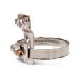 Маленькое фото товара - Хомут заземления УХЗ (INOX) (40-60)/W2 50шт Fortisflex 83245. Вариант №1