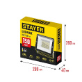 Маленькое фото товара - Светодиодный прожектор IP 65 6500K 150Вт LED-MAX STAYER 57131-150_z03. Вариант №2