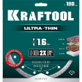 Маленькое фото товара - Ультратонкий алмазный диск ULTRA-THIN 180х1.6мм KRAFTOOL 36685-180. Вариант №2