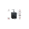 Маленькое фото товара - Диспенсер дозатор для мыла ELEMENT черный PERFECTO LINEA 35-618103. Вариант №1