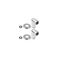 Маленькое фото товара - Американка угловая 1 вн.х1/2 нар. ХРОМ 2шт в AV Engineering AVE156009-1. Вариант №1