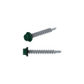 Маленькое фото товара - Саморез кровельный 5.5х19мм цинк шайба с прокл. PT3 RAL 6005 5000шт в коробе STARFIX SM-31051-5000. Вариант №1