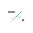 Маленькое фото товара - Ершик для унитаза Solid Солид голубой PERFECTO LINEA 43-325702. Вариант №1